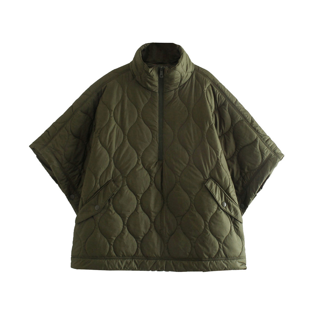 Damen Steppjacke mit hohem Kragen und praktischen Eingrifftaschen R&B