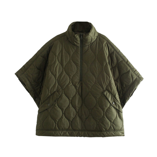 Damen Steppjacke mit hohem Kragen und praktischen Eingrifftaschen R&B