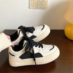Damen Chunky Sneakers mit dicker Laufsohle und atmungsaktiven Einsätzen R&B