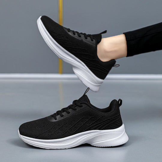 Damen Sportliche Laufschuhe aus atmungsaktivem Mesh mit flexibler Sohle R&B