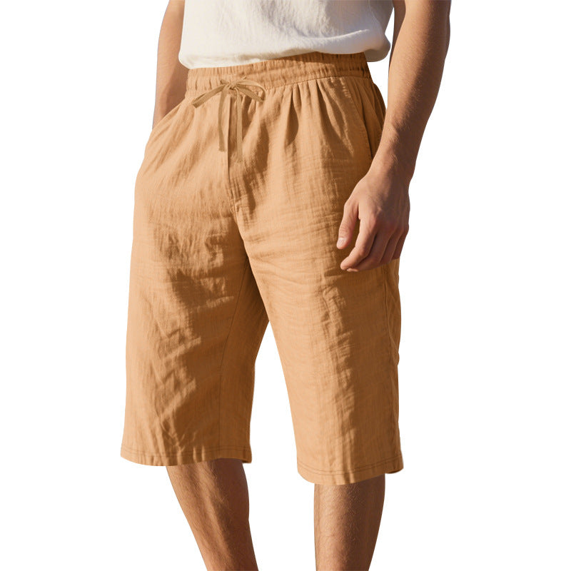 Herren leichte Freizeithose mit elastischem Bund und praktischen Taschen R&B