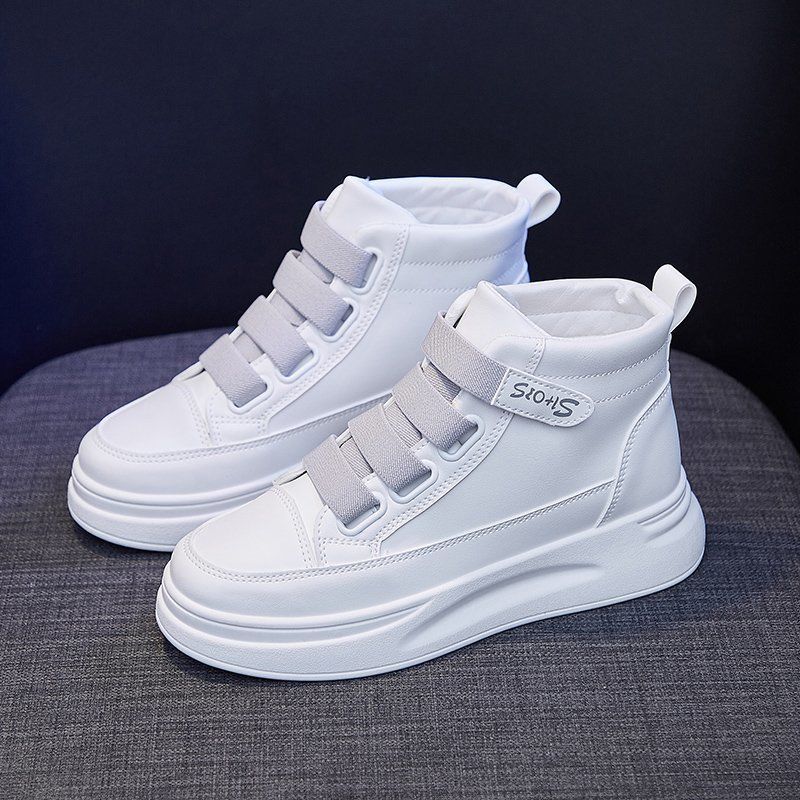 Damen High-Top Sneaker mit leichtem Design und verstellbaren Riemen