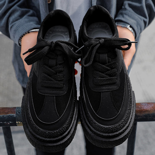 Damen modische Sneaker mit dicker Sohle und atmungsaktivem Obermaterial R&B