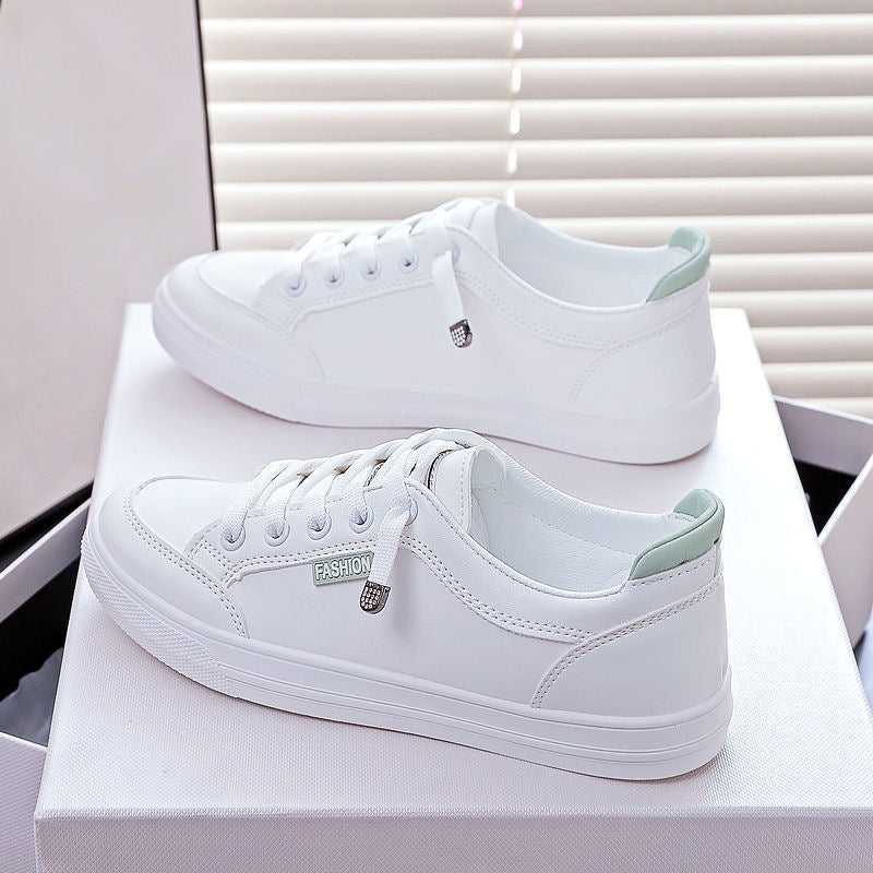 Damen Sportliche Sneakers mit seitlichem Logo und klassischem Design R&B