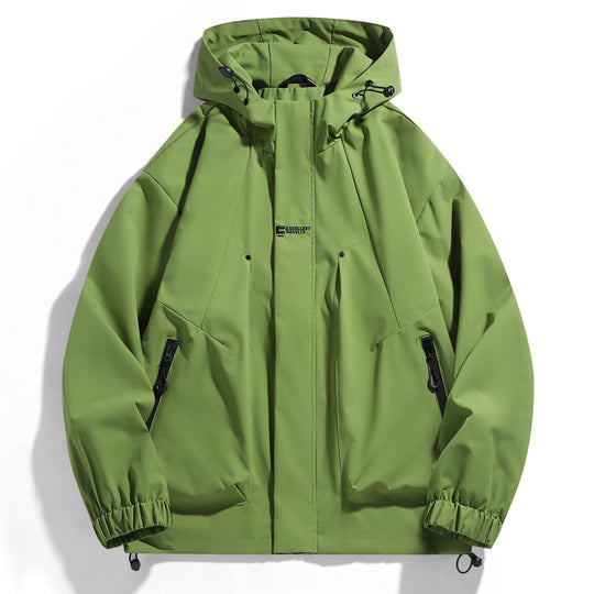 Damen technische Funktionsjacke mit verstellbarem Kapuzensystem R&B