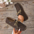 Damen Freizeitschuhe mit komfortabler Schnürung und rutschfester Sohle R&B