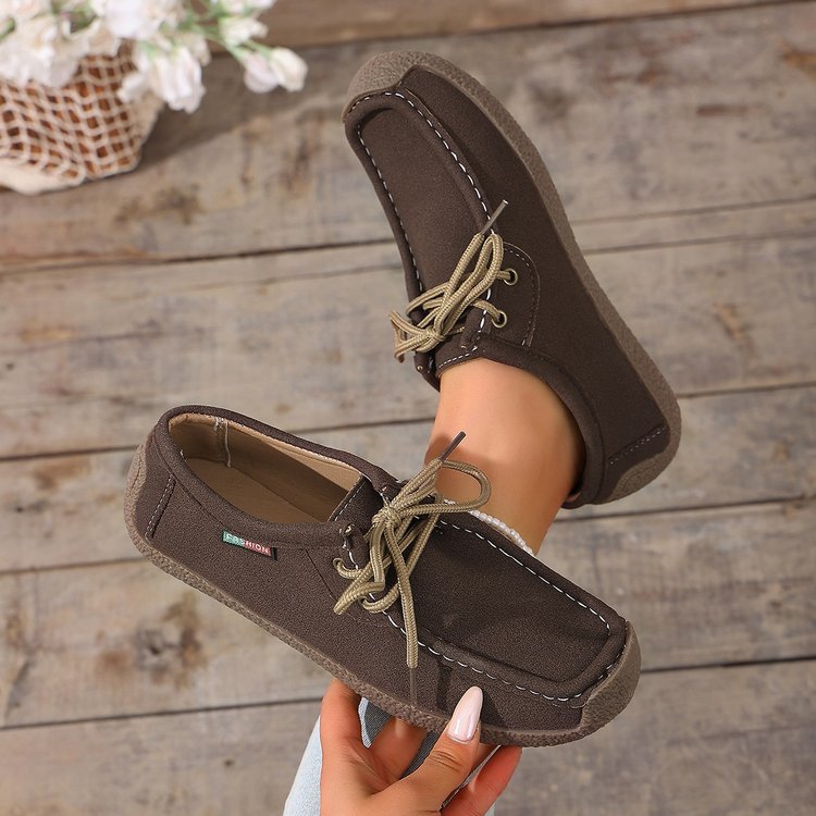 Damen Freizeitschuhe mit komfortabler Schnürung und rutschfester Sohle R&B