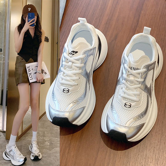 Damen Sportliche Sneakers mit innovativer Dämpfungstechnologie und atmungsaktiven Mesh-Einsätzen R&B
