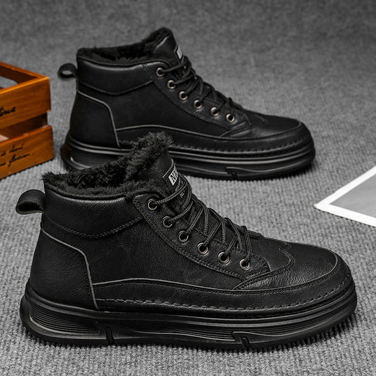 Damen gefütterte Winterboots mit pflegeleichtem Material und isolierender Innensohle R&B