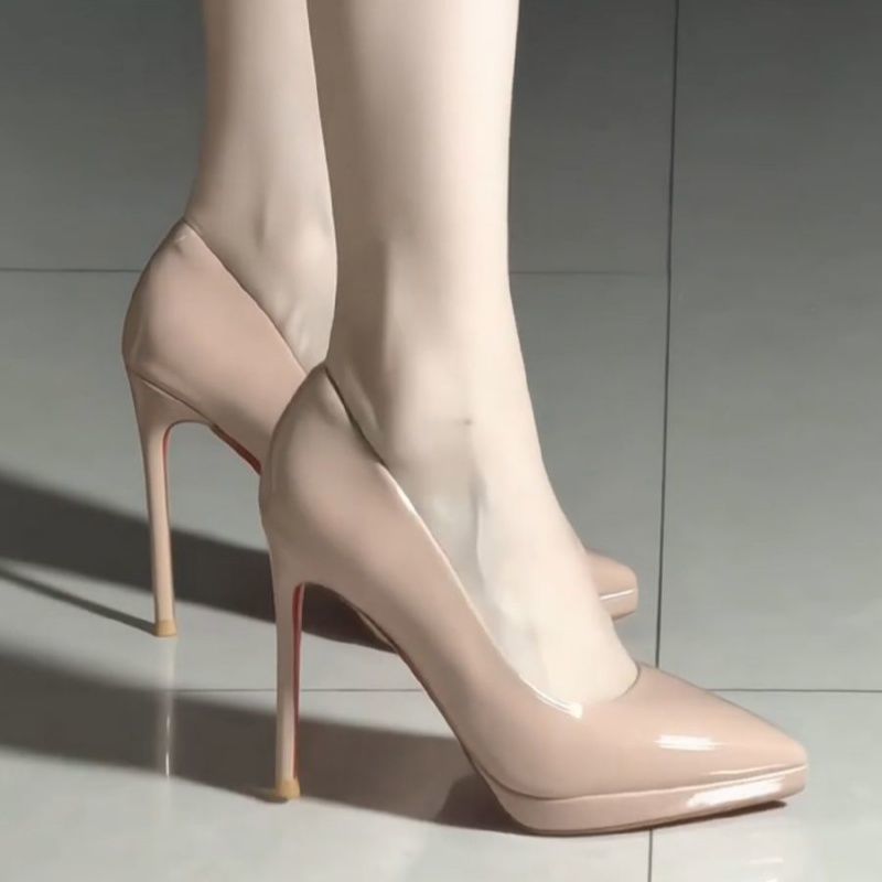 Damen elegante High Heel Pumps R&B