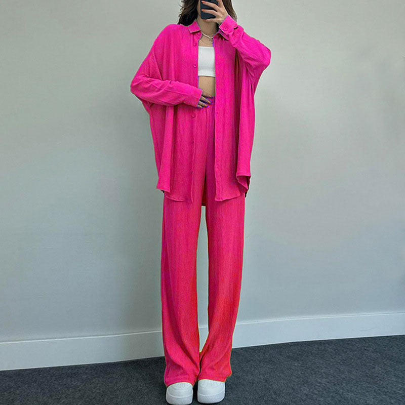 Damen lässiger Overall mit schickem Hemd R&B