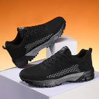 Damen Sportliche Lauf-Sneaker mit atmungsaktiver Mesh-Oberfläche und rutschfester Sohle