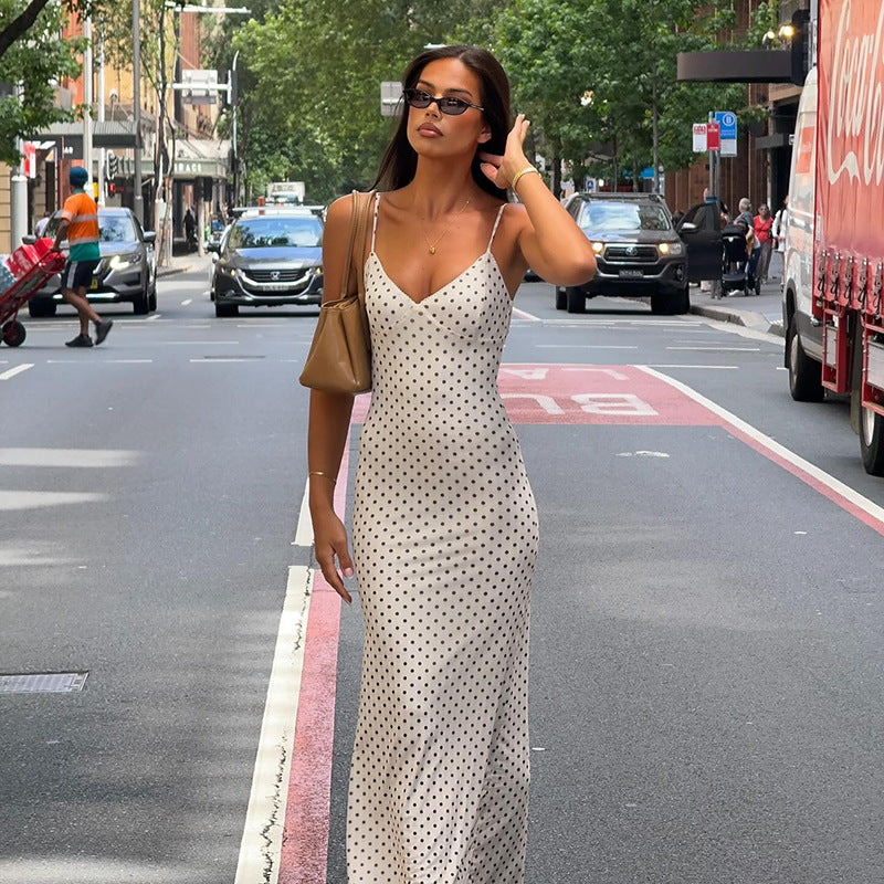 Damen elegantes Wickelkleid mitseitlichem Schlitz und dekorativen Rüschen R&B
