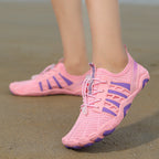 Damen Aqua-Schuhe mit rutschfester Sohle und atmungsaktivem Obermaterial
