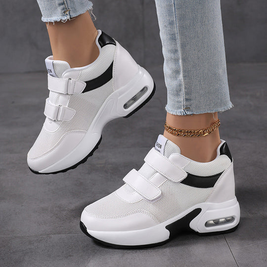 Damen Sportliche Sneakers mit praktischen Klettverschlüssen und dämpfendem Fußbett R&B