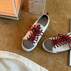 Damen Sportliche Sneakers im minimalistischen Design mit atmungsaktiver Obermaterialkombination
