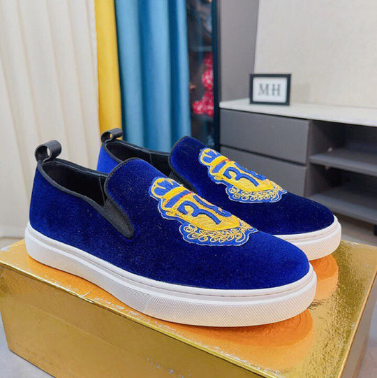 Damen Slip-On Sneakers mit modischem Zierdetail und gepolsterter Sohle R&B