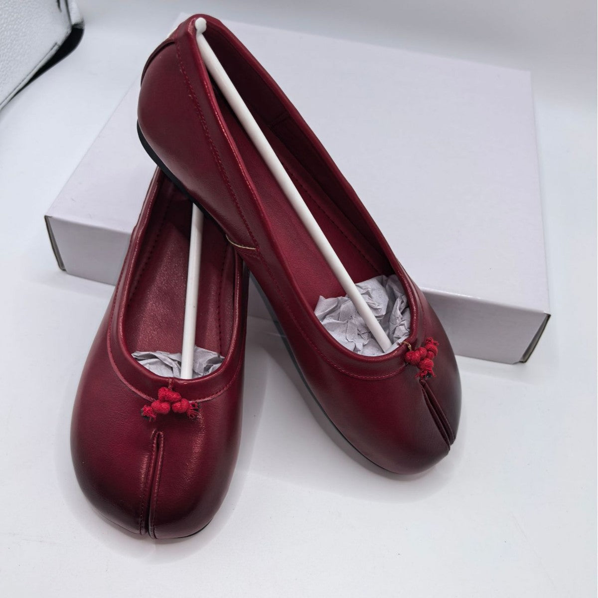 Damen Ballerinas mit elegantem Knotenakzent R&B
