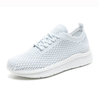 Damen Atmungsaktive Sport Sneakers mit elastischem Obermaterial und dämpfender Sohle