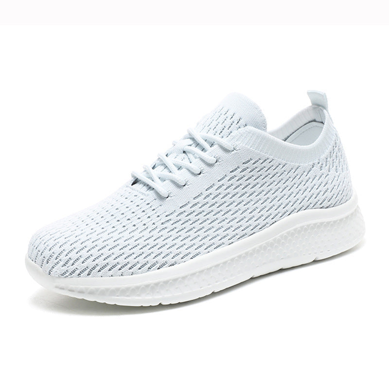 Damen Atmungsaktive Sport Sneakers mit elastischem Obermaterial und dämpfender Sohle