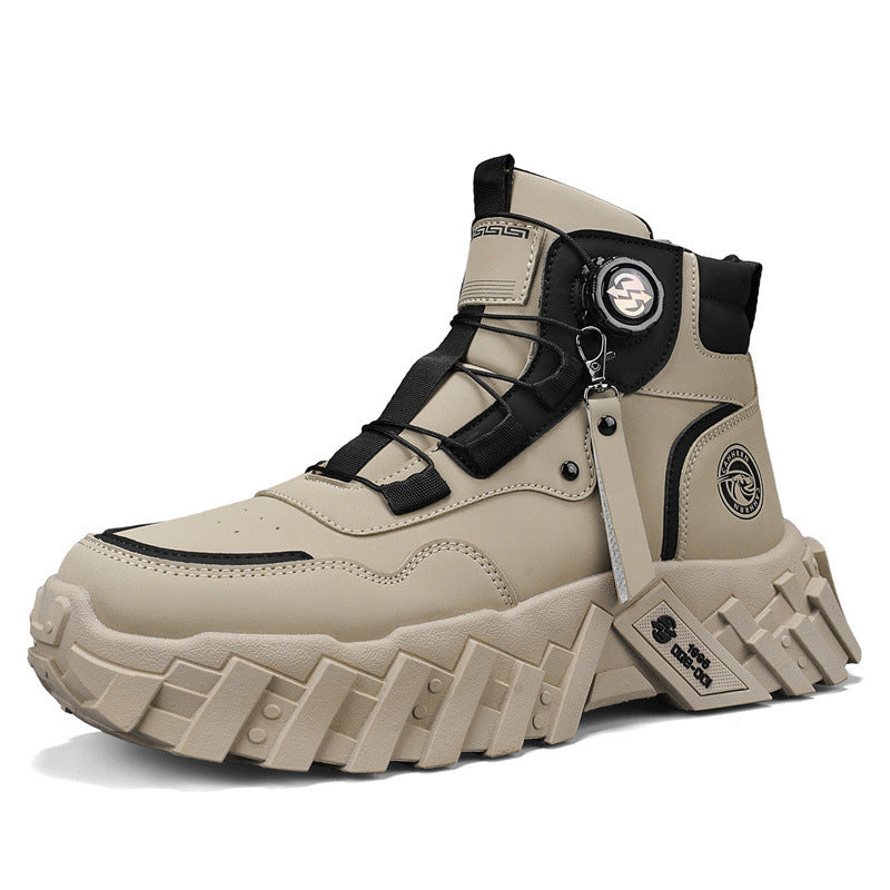 Damen Schnürstiefel mit rutschfester Sohle und innovativem Verschlusssystem R&B