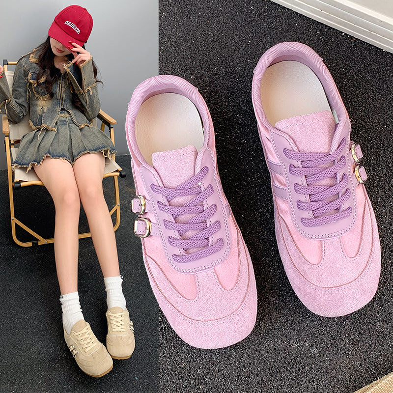 Damen Sportliche Sneakers mit hochwertigem Wildleder und ergonomischem Design R&B