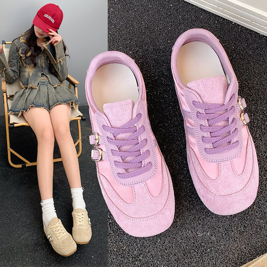 Damen Sportliche Sneakers mit hochwertigem Wildleder und ergonomischem Design R&B