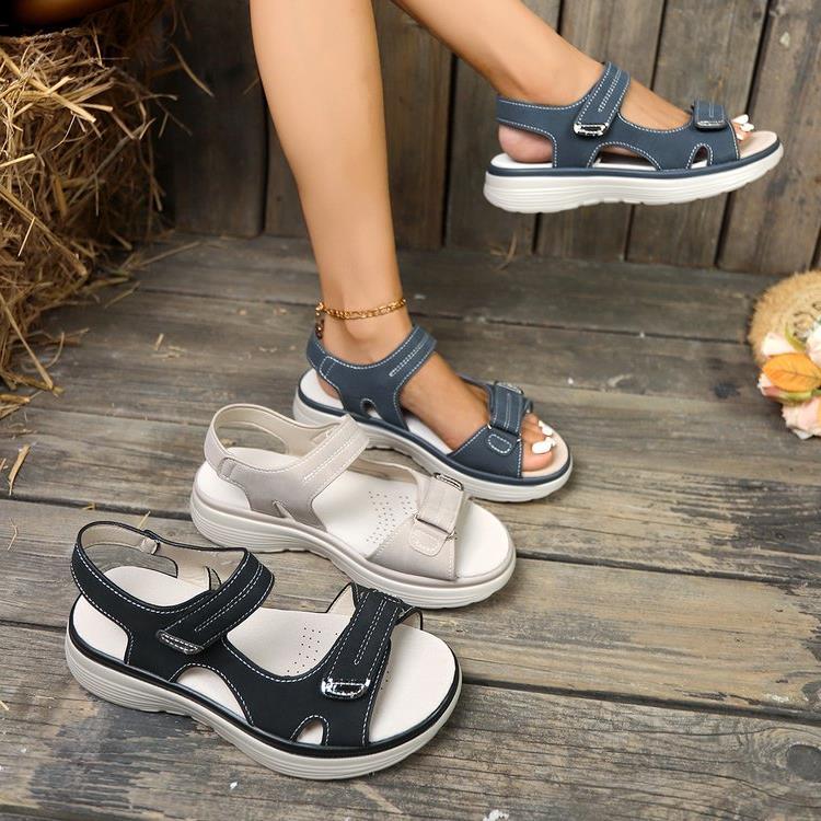 Damen Komfortable Sportsandalen mit verstellbarem Riemen R&B