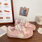 Damen Moderne Sneaker aus hochwertigem Wildleder und atmungsaktivem Obermaterial