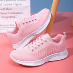 Damen Atmungsaktive und flexible Sneakers mit rutschfester Sohle
