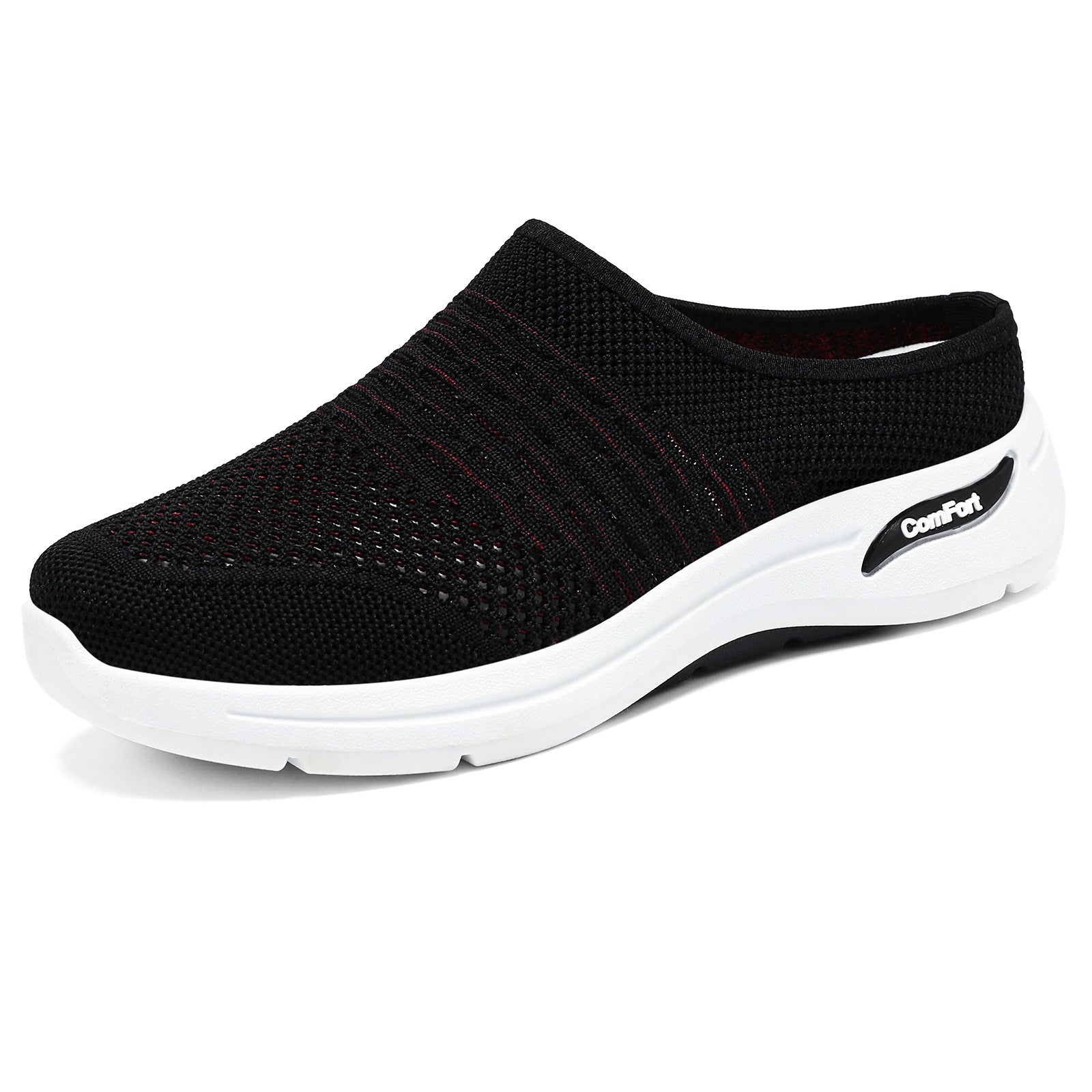 Damen Bequeme und atmungsaktive Clogs mit elastischem Obermaterial
