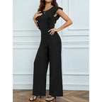 Damen Overall mit Rüschendetail R&B