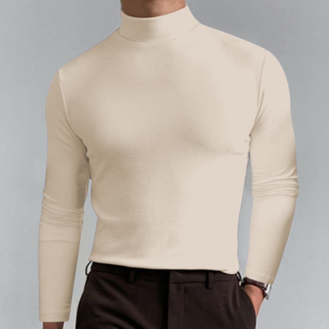 Herren Hochwertiger Rollkragenpullover R&B