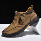 Herren Bequeme und elegante Stiefeletten mit Reißverschluss R&B