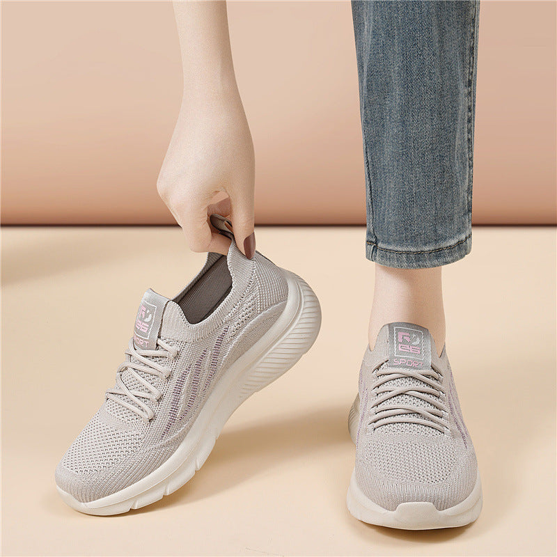 Damen Atmungsaktive Freizeitsneaker mit dämpfender Sohle R&B