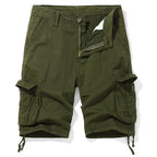 Herren Cargo-Shorts mit praktischen Taschen und verstellbarem Kordelzug