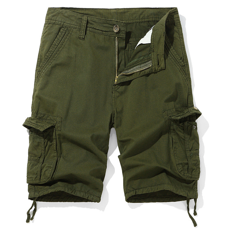 Herren Cargo-Shorts mit praktischen Taschen und verstellbarem Kordelzug