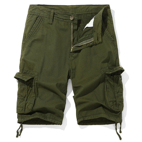 Herren Cargo-Shorts mit praktischen Taschen und verstellbarem Kordelzug R&B