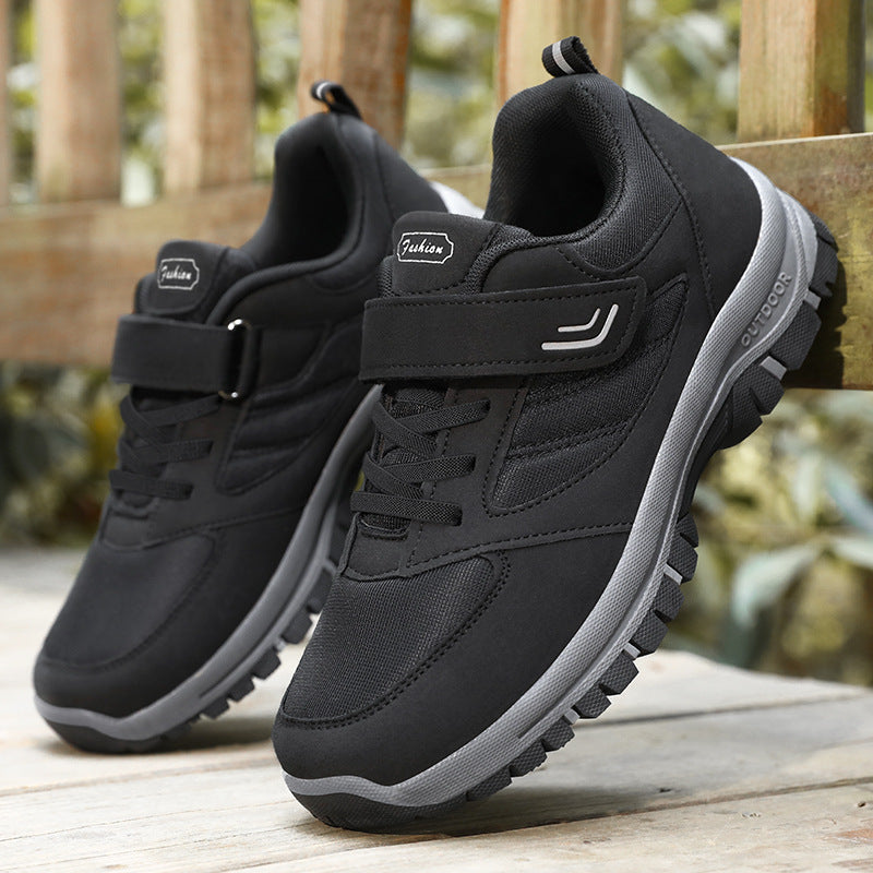 Damen Sportliche Sneakers mit verstellbarem Klettverschluss und rutschfester Außensohle R&B