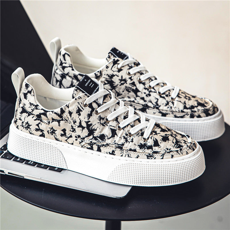 Damen Freizeitschuhe mit floralem Muster R&B