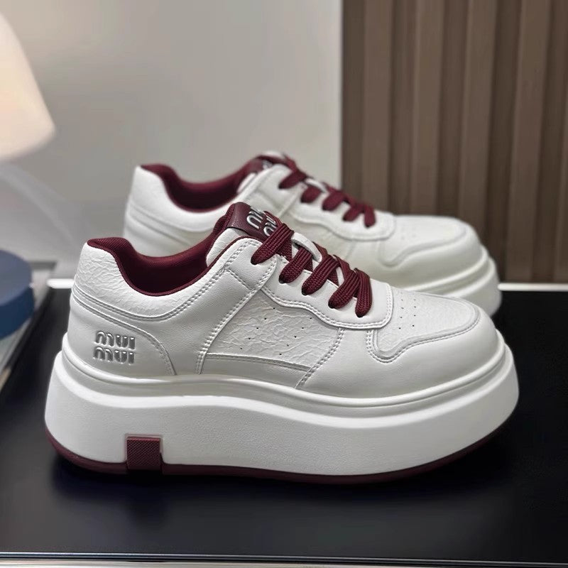Damen Plateau Sneakers mit einzigartigem Obermaterial und nachhaltiger Sohle R&B