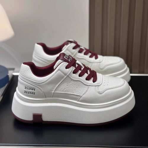 Damen Plateau Sneakers mit einzigartigem Obermaterial und nachhaltiger Sohle R&B