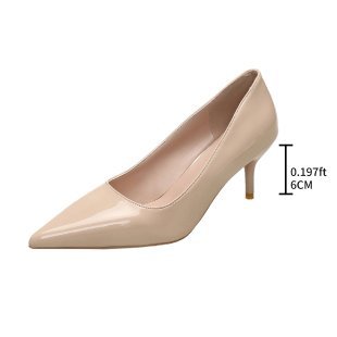Damen elegante Stiletto-Pumps mit schmaler Zehenpartie R&B