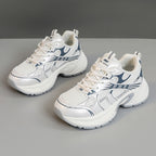 Damen Sportliche Sneakers mit luftdurchlässiger Mesh-Struktur und ergonomischer Dämpfung R&B