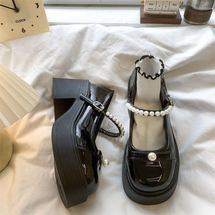 Damen Elegante Slingback-Pumps mit dekorativen Perlen und modischem Absatz R&B