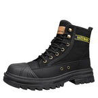 Damen trendige High-Top Stiefel mit rutschfester Sohle und robustem Design R&B
