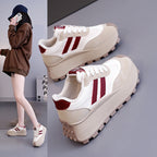 Damen Plateausneaker mit moderner Designästhetik und hohem Tragekomfort R&B