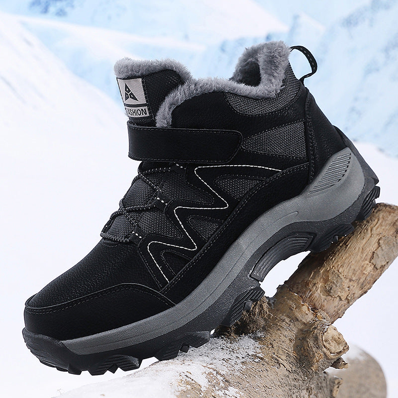 Herren Winter-Wanderschuhe mit hohem Knöchelschutz und isolierendem Futter R&B