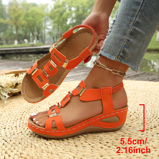 Damen Komfortable Riemchen-Sandalen R&B