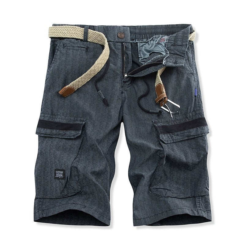 Herren Cargo-Shorts mit praktischem Gummizug und mehreren Taschen